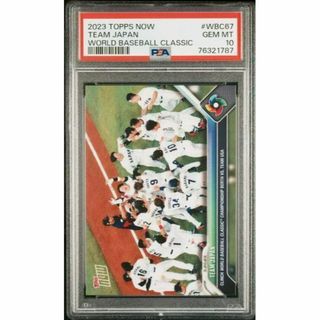 【PSA10】 2023 Topps Now Team Japan▼