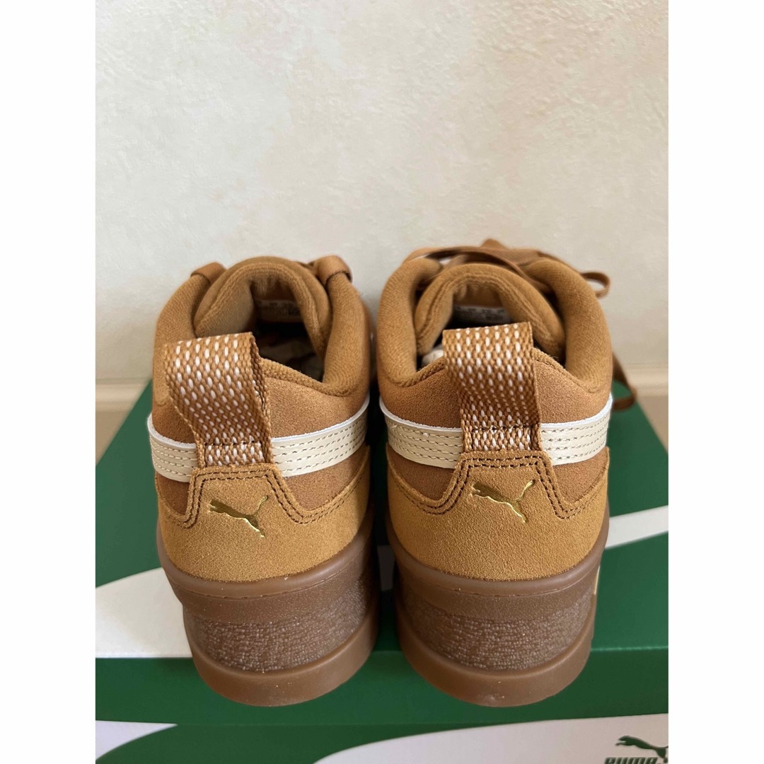 2002年春 PUMA メイズ ウェッジ スウェード ウィメンズ 厚底 24cm