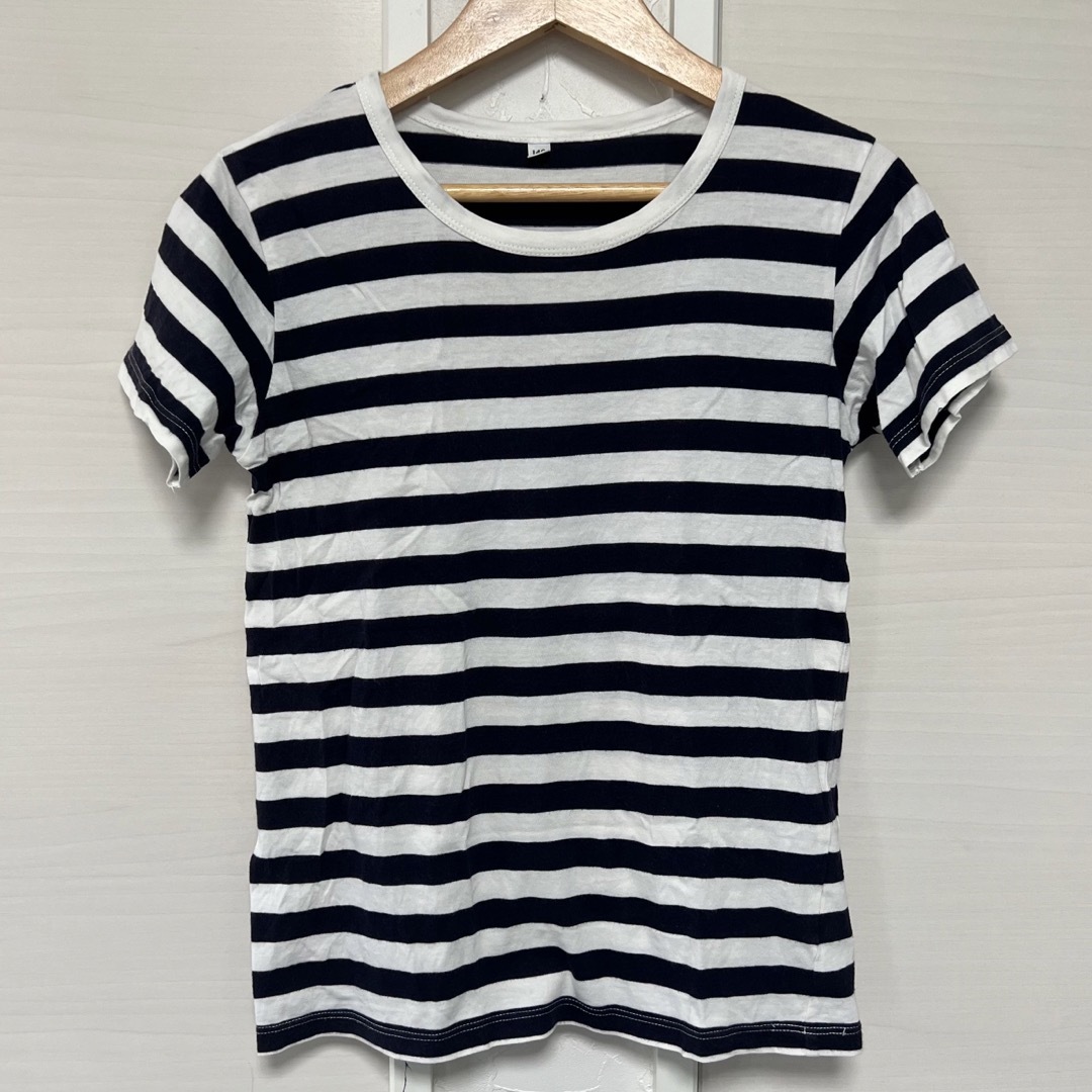 無印良品 MUJI ボーダーTシャツ サイズ140 - トップス(Tシャツ