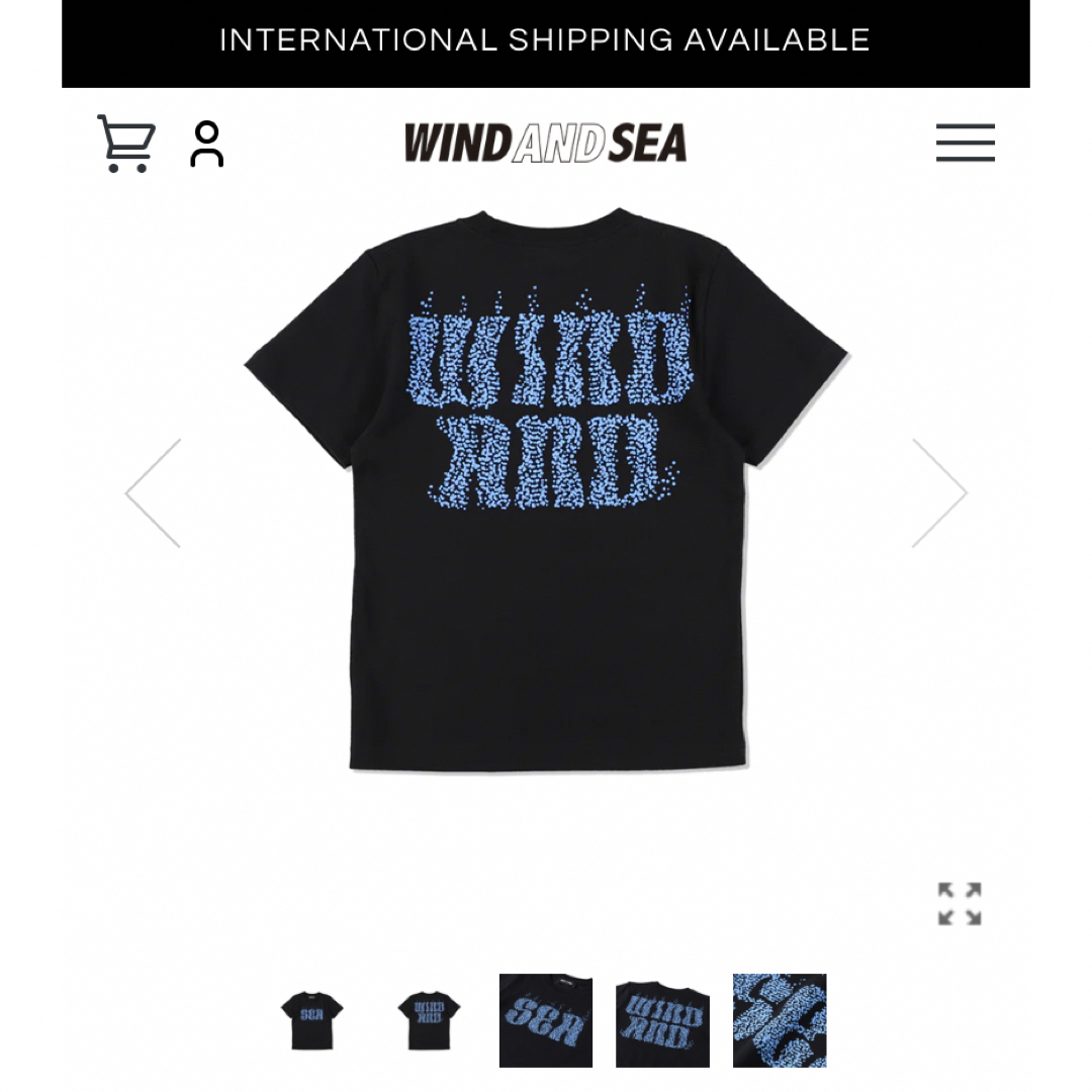 WIND AND SEA(ウィンダンシー)のウィンダンシーTEE(MINI) レディースのトップス(Tシャツ(半袖/袖なし))の商品写真