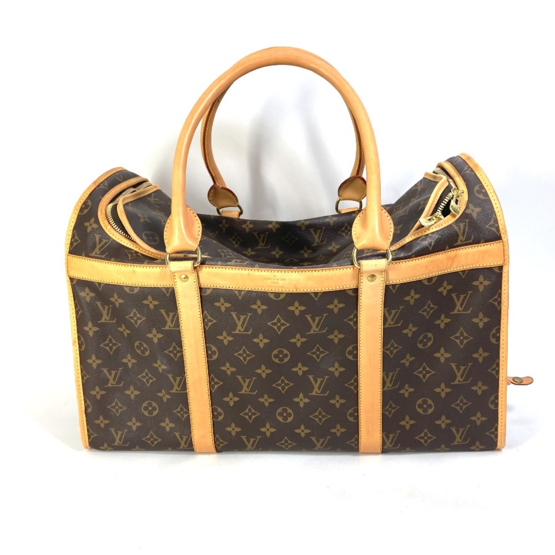 バッグルイヴィトン LOUIS VUITTON サックシャン50 M42021 モノグラム ドッグキャリーケース カバン ボストンバッグ モノグラムキャンバス ブラウン