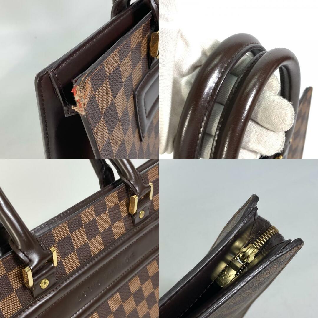 【本物保証】 ルイヴィトン LOUIS VUITTON ダミエ ヴェニスGM トートバッグ ハンドバッグ エベヌ N51146