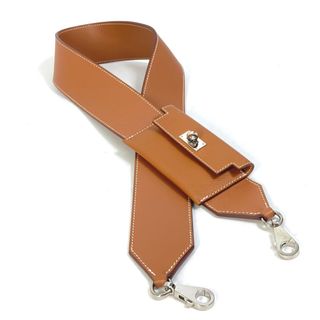 エルメス HERMES ケリー ボリード ショルダー ストラップ エプソン ブラウン シルバー 金具 VLP 90136000