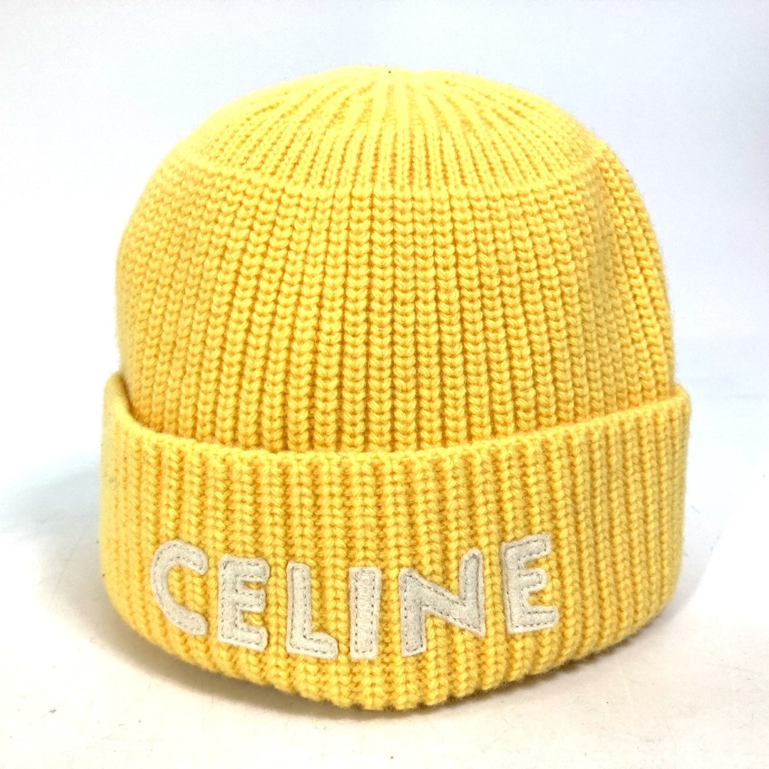 CELINE ロゴ　ニットキャップ　HEDI SLIMANE セリーヌ 未使用