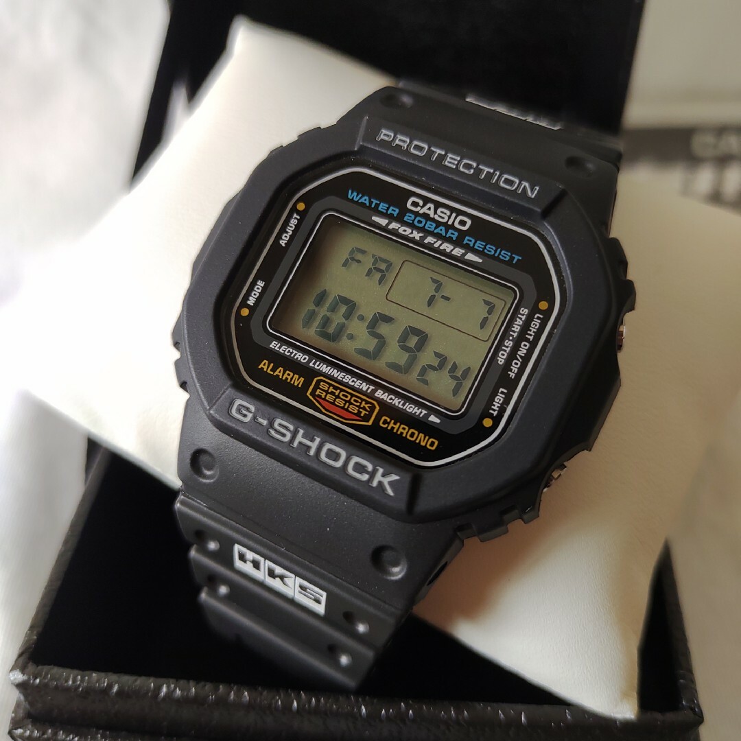 カシオジーショックG-SHOCKドリフトHKSコラボレーション美品