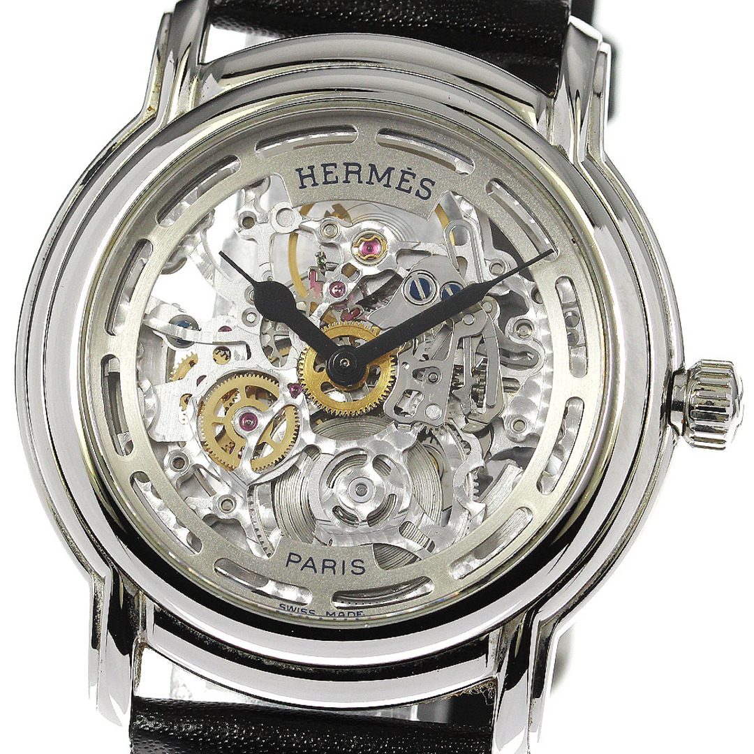 Hermes(エルメス)の訳あり エルメス HERMES SM1.710 セザム スケルトン 自動巻き メンズ 箱付き_722267 メンズの時計(腕時計(アナログ))の商品写真