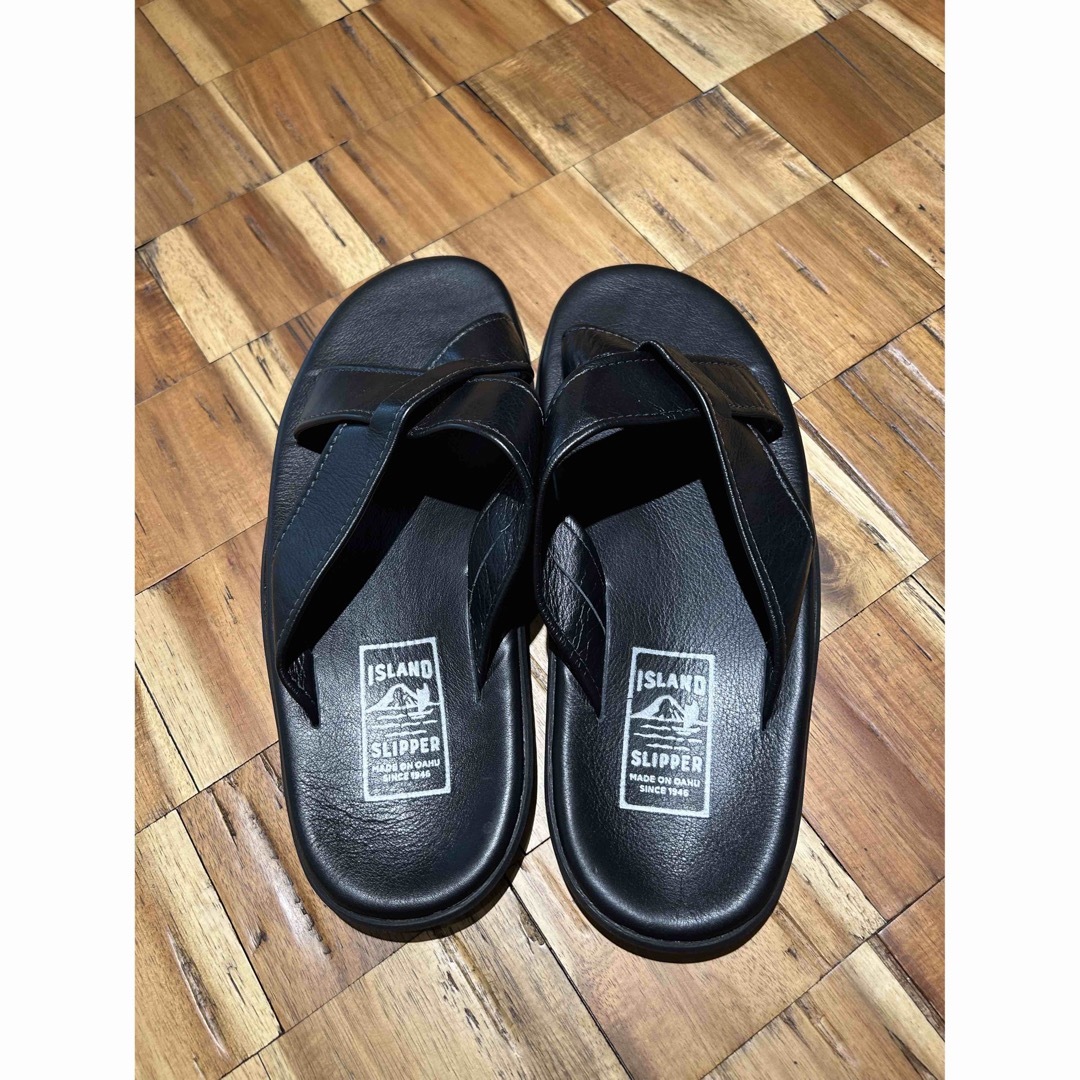 ISLAND SLIPPER(アイランドスリッパ)の値下新品ISLAND SLIPPER PB223 / ATRAS BLACK  メンズの靴/シューズ(サンダル)の商品写真