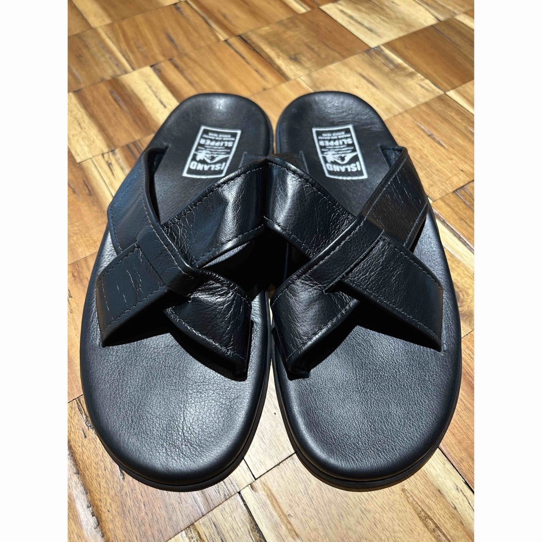 ISLAND SLIPPER(アイランドスリッパ)の値下新品ISLAND SLIPPER PB223 / ATRAS BLACK  メンズの靴/シューズ(サンダル)の商品写真