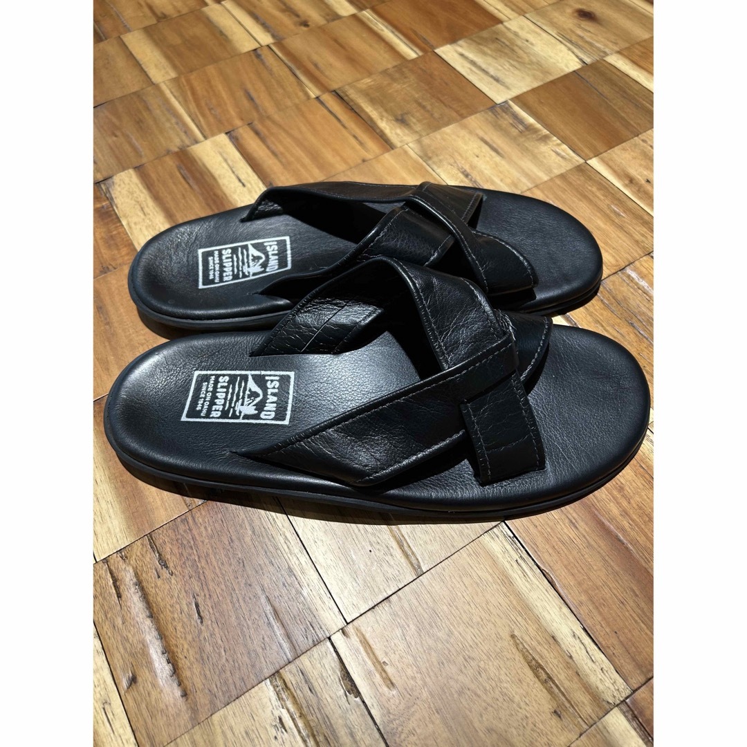 ISLAND SLIPPER(アイランドスリッパ)の値下新品ISLAND SLIPPER PB223 / ATRAS BLACK  メンズの靴/シューズ(サンダル)の商品写真