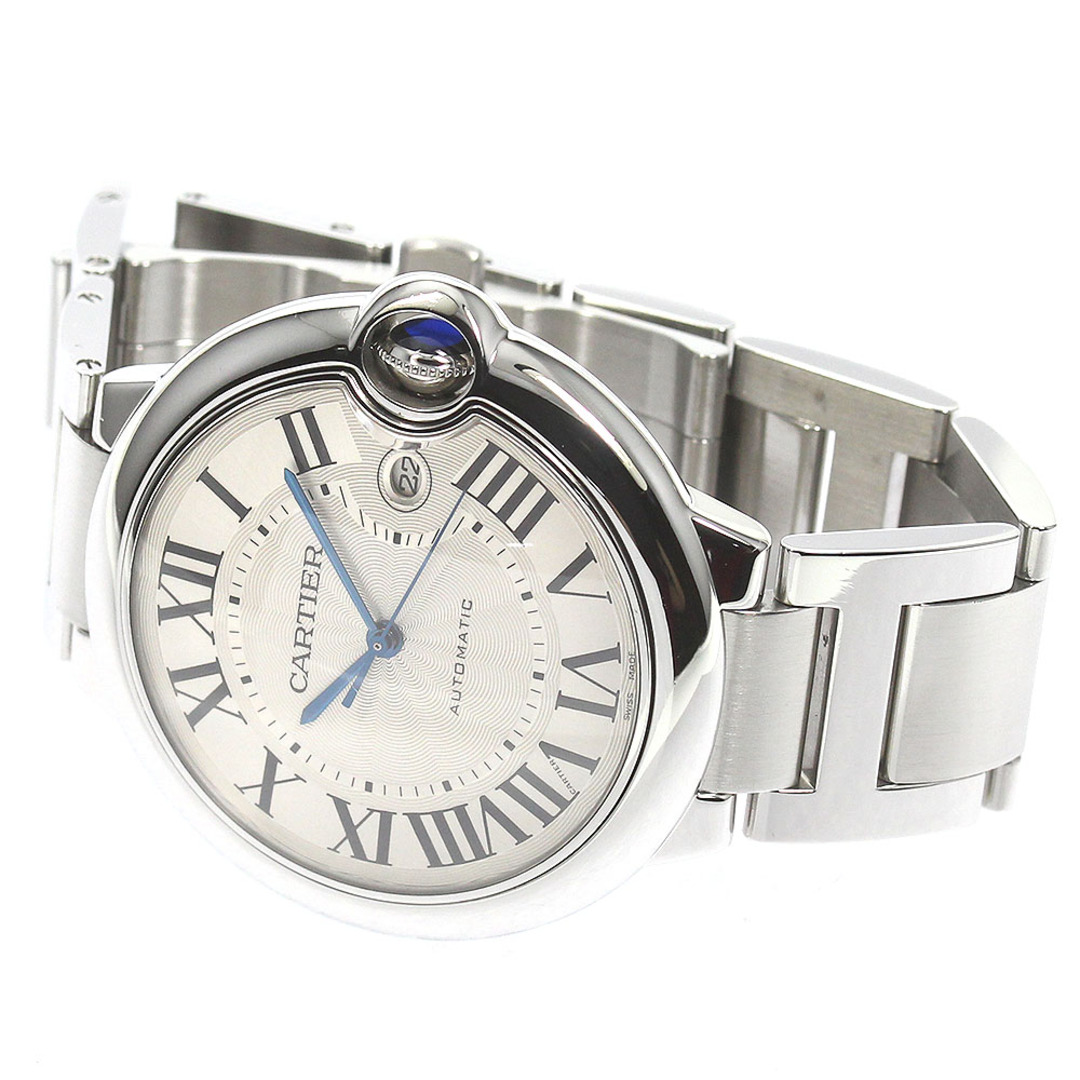 Cartier(カルティエ)のカルティエ CARTIER W69012Z4 バロンブルーLM デイト 自動巻き メンズ 良品 _757929 メンズの時計(腕時計(アナログ))の商品写真