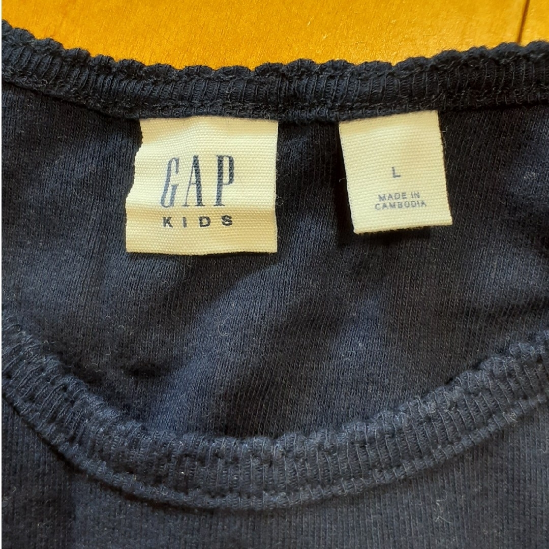 GAP Kids(ギャップキッズ)のGAP kids サイズL　140 ハート　スパンコール　ワンピース キッズ/ベビー/マタニティのキッズ服女の子用(90cm~)(ワンピース)の商品写真