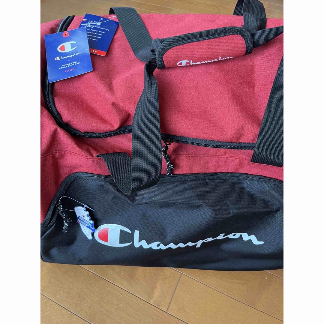 Champion(チャンピオン)のchampion キャリーボストンバック　キャスター付 インテリア/住まい/日用品の日用品/生活雑貨/旅行(旅行用品)の商品写真