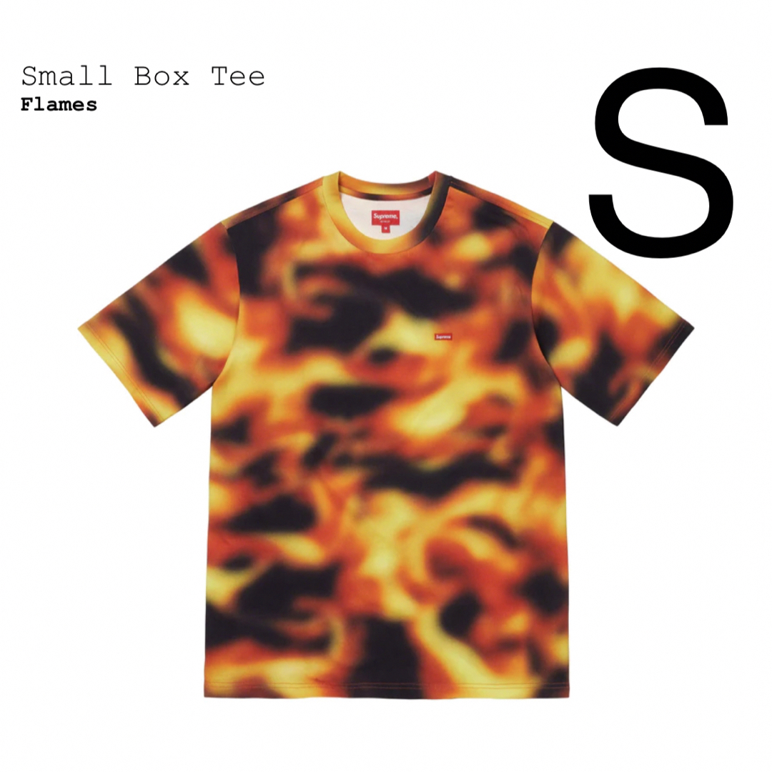 Sサイズ supreme small box tee flames