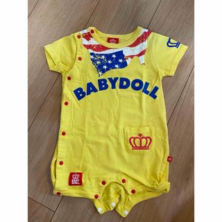 ベビードール(BABYDOLL)のbaby doll ロンパース 70size(ロンパース)