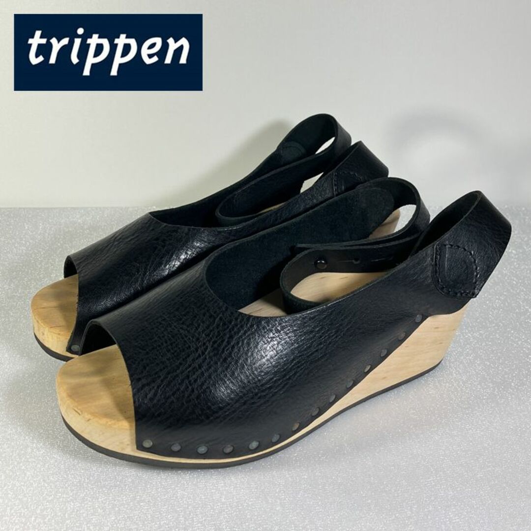 国内発送】 trippen トリッペン オリノコ レザー ウェッジソール