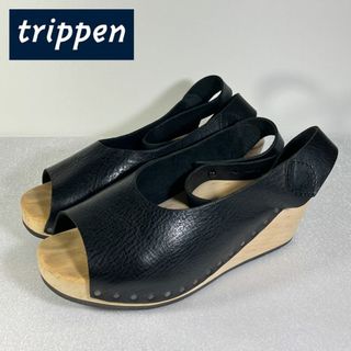 trippen - ☆トリッペン☆アンクルストラップサンダル☆Combine black