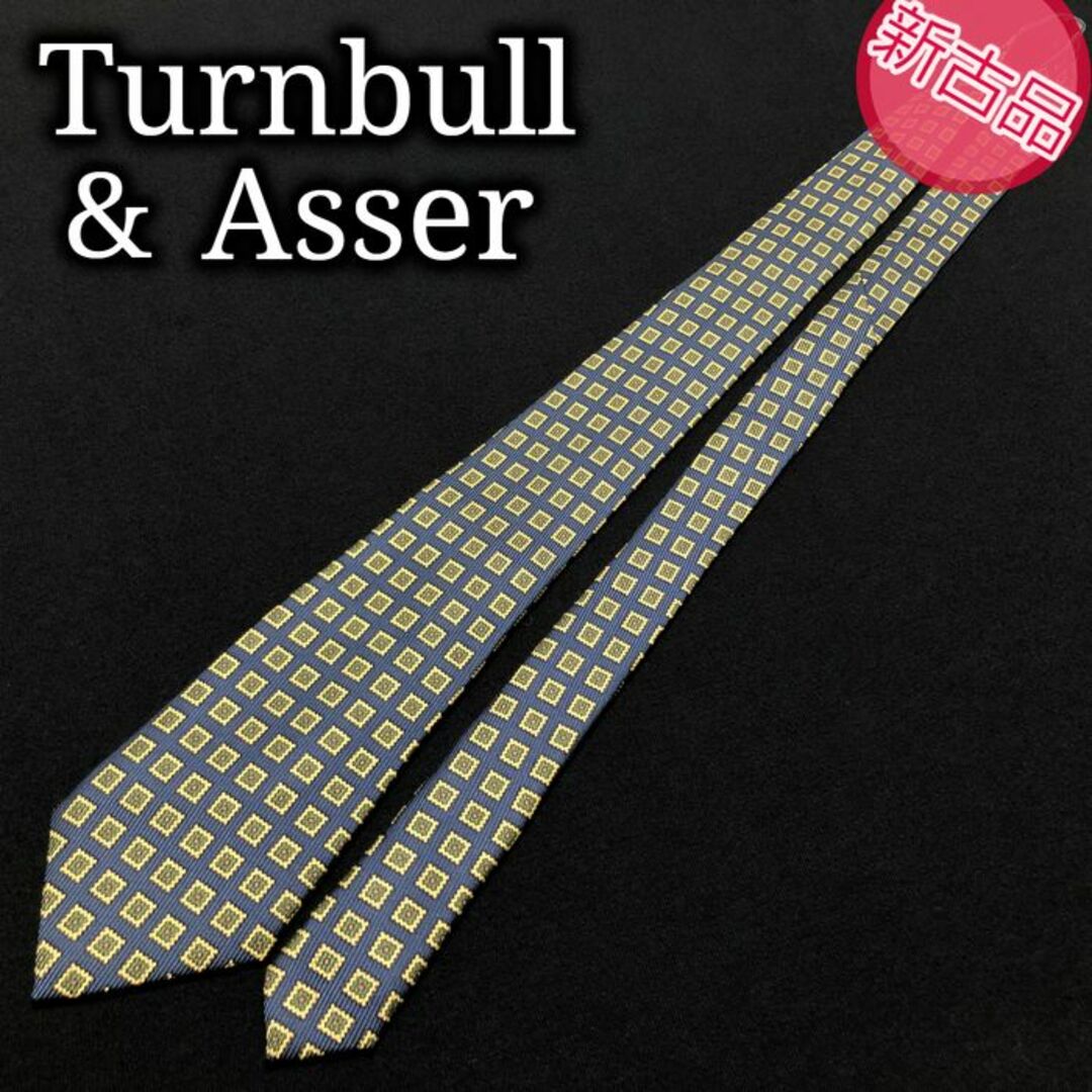 TURNBULL & ASSER(ターンブルアンドアッサー)のターンブル＆アッサー ドット ネクタイ 新古品 キッズネクタイ A103-E18 メンズのファッション小物(ネクタイ)の商品写真