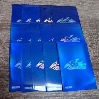 遊戯王5Ds ホログラフィック ブルー 青 スリーブ 82枚+未使用19枚