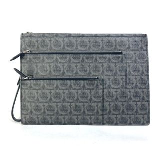 Salvatore Ferragamo - 【保証書あり/A4収納可能】フェラガモ レザー