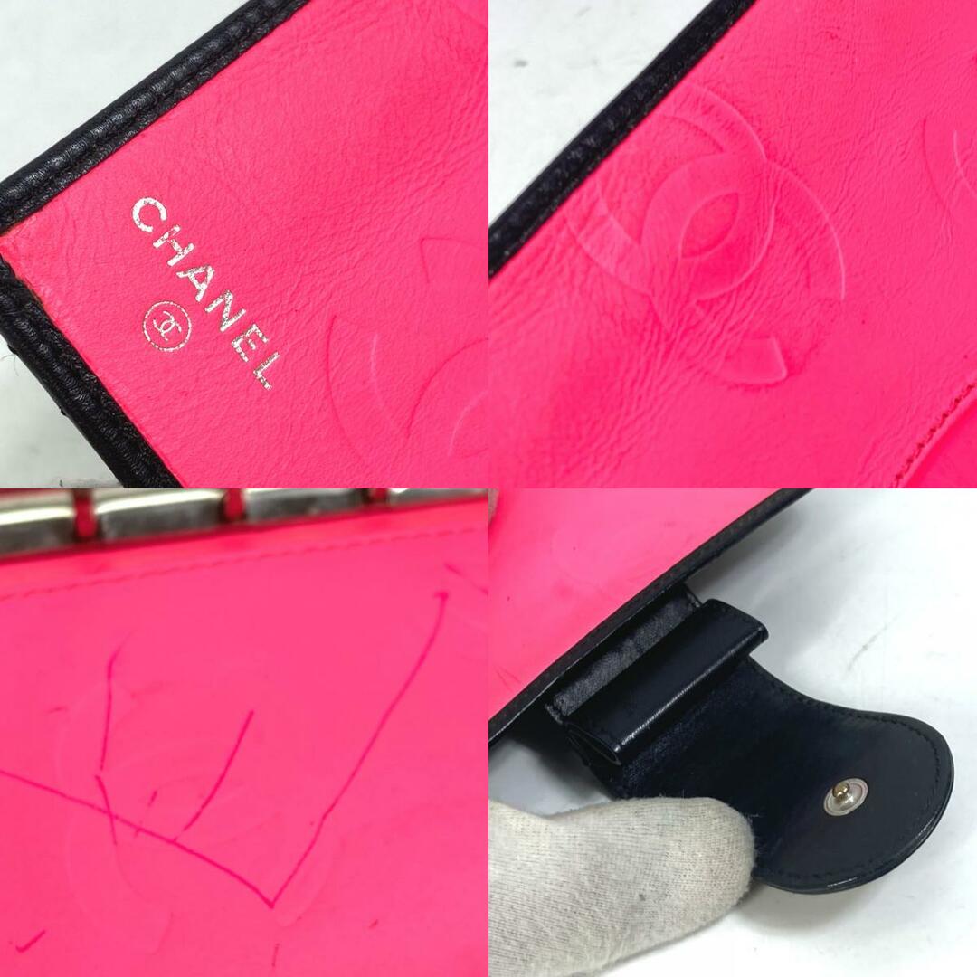 CHANEL(シャネル)のシャネル CHANEL カンボンライン A26727 CC ココマーク システム手帳 ステーショナリー 手帳カバー レザー ブラック メンズのファッション小物(手帳)の商品写真