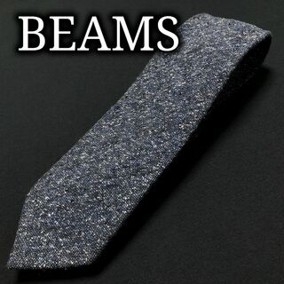 ビームス(BEAMS)のビームス モザイク ネイビー ネクタイ ウール A103-F04(ネクタイ)