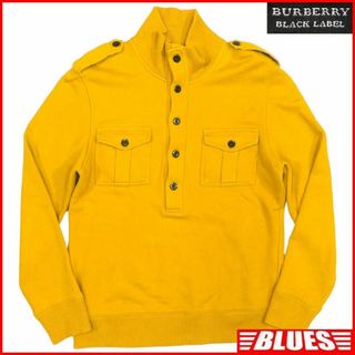 バーバリーブラックレーベル(BURBERRY BLACK LABEL)の廃盤 バーバリーブラックレーベル スウェット セーター M メンズ TY2485(スウェット)