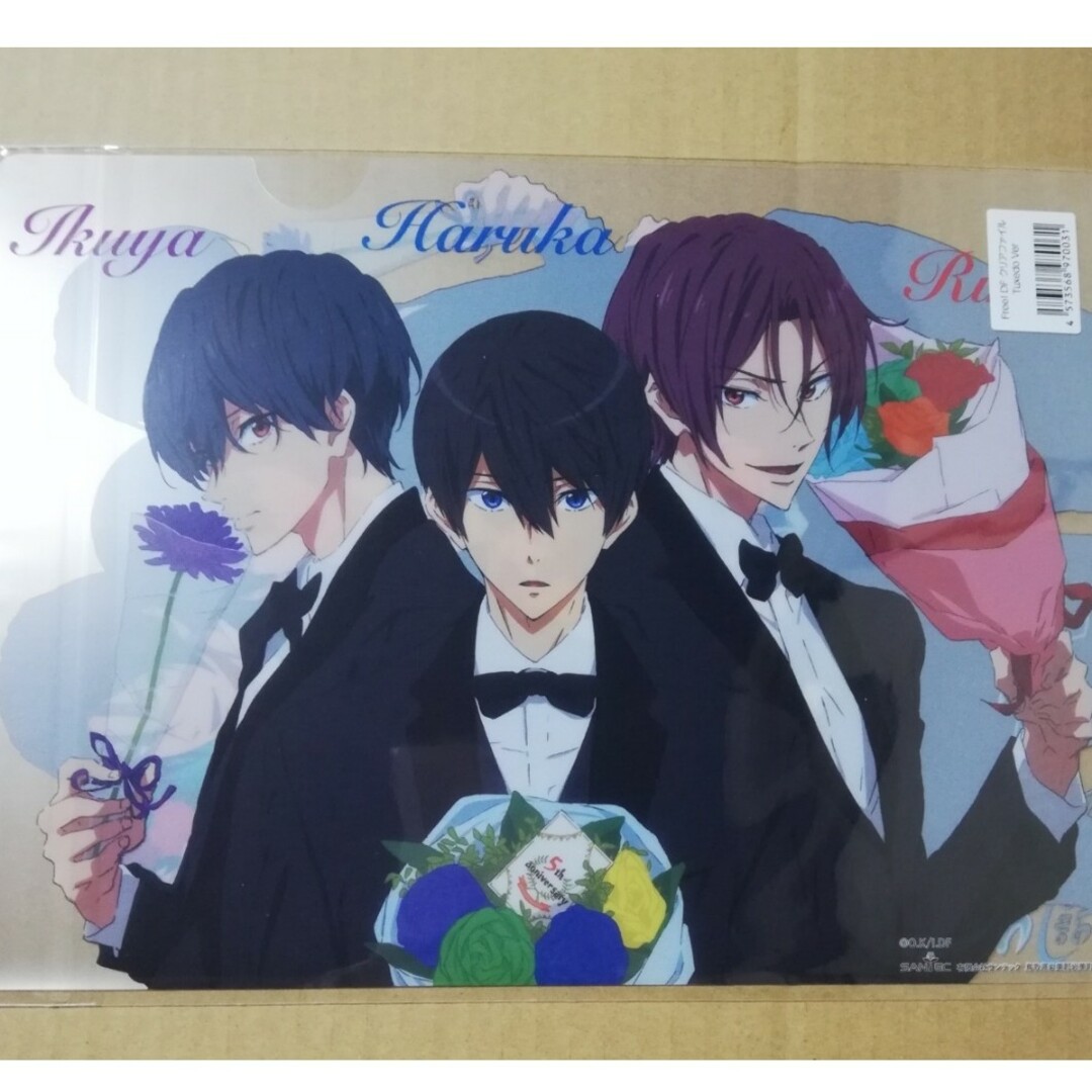 未開封品 劇場販売グッズ クリアファイル Free! 遙 橘 真琴 松岡 未開封品 劇場販売グッズ クリアファイル Free! 遙 橘 真琴 松岡