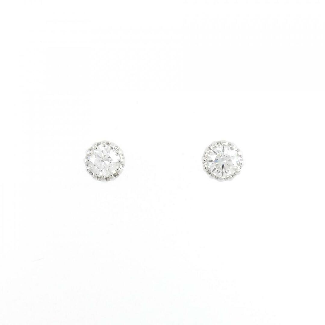 【リメイク】ダイヤモンド ピアス 0.204CT 0.205CT F VS2 EXT H&C