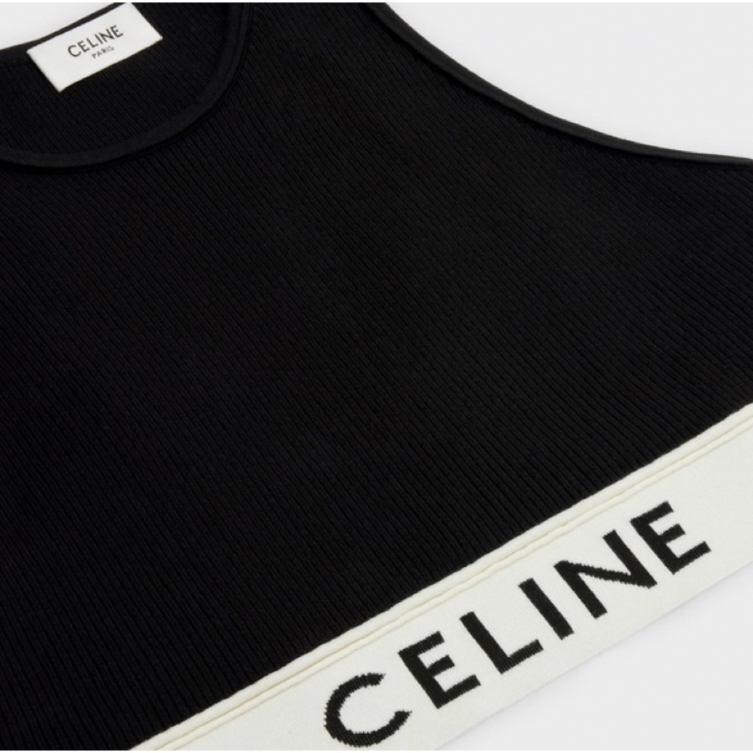 CELINE セリーヌ スポーツブラ タンクトップ ブラック M