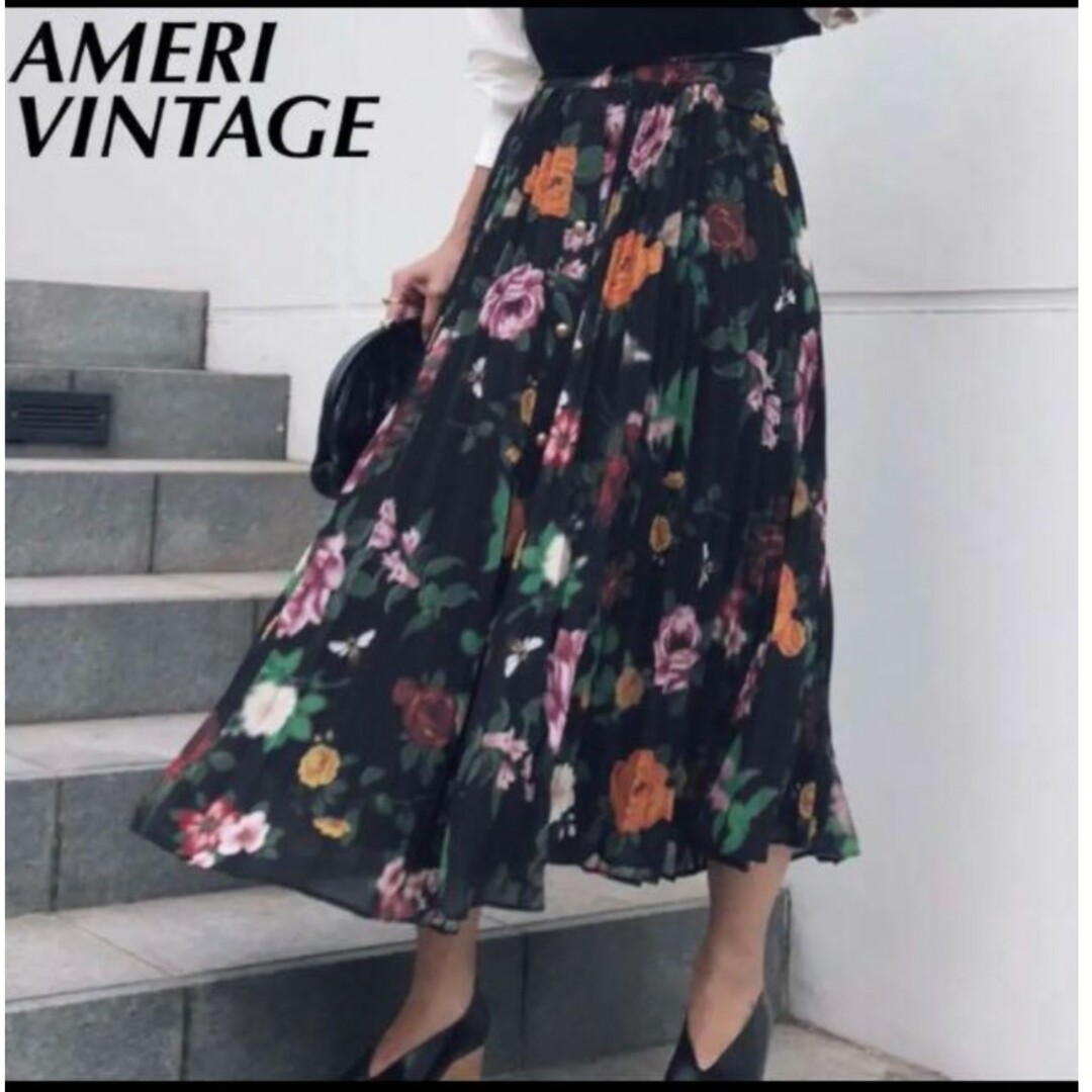 adeamAMERI VINTAGECOCO FLOWER SK - ロングスカート