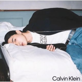 カルバンクライン(Calvin Klein)の【新品★☆未使用】Calvin Klein Tシャツ パッジ ボックス ロゴ (Tシャツ/カットソー(半袖/袖なし))