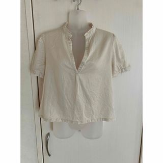 シンプリシテェ ブラウス トップス レース ブラウン系 F 薄手