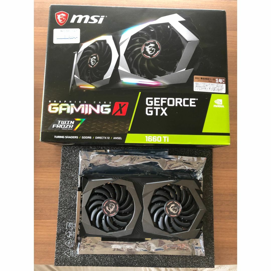 MSI GeForce GTX1660Ti GAMING X