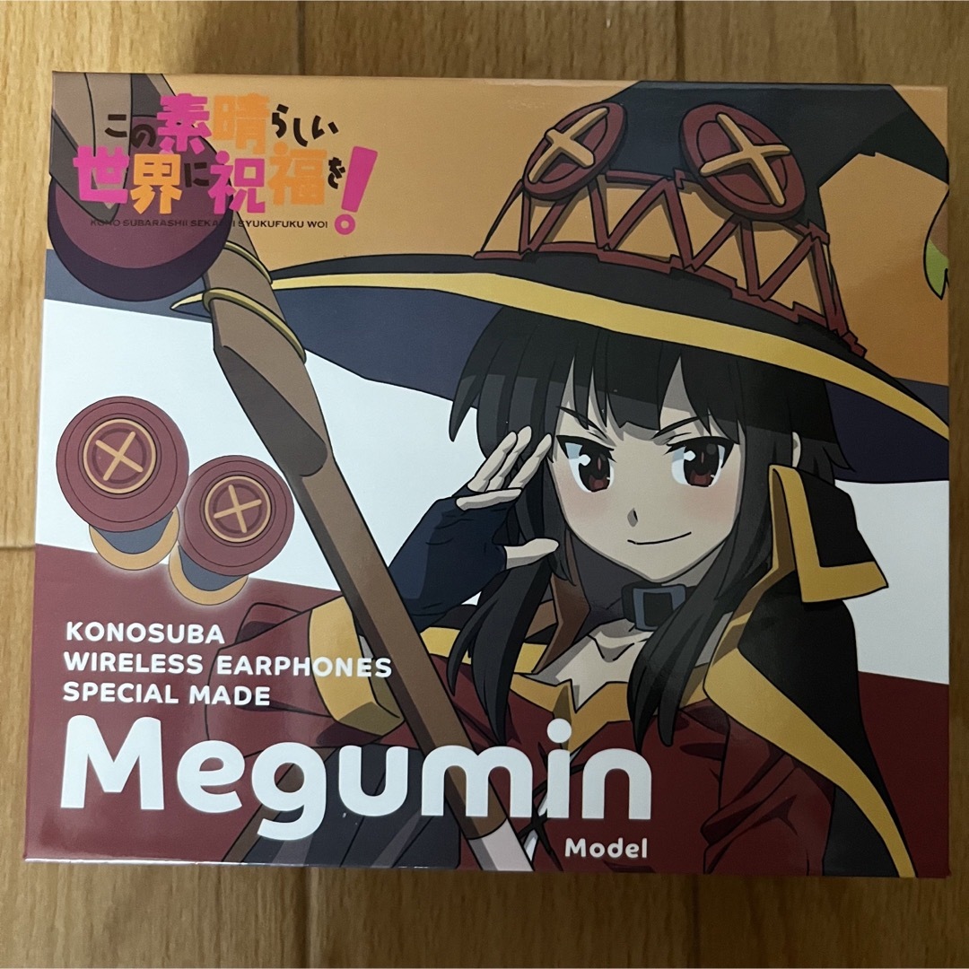 ワイヤレスイヤホン このすば めぐみんモデル(CV:高橋李依) ワイヤレスイヤホン このすば めぐみんモデル(CV:高橋李依)