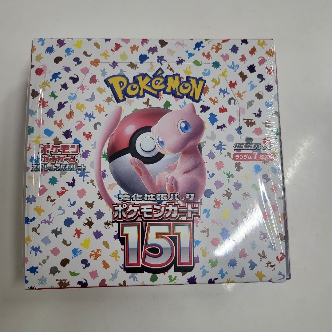 ポケモンカード151 BOX シュリンク付き完全未開封