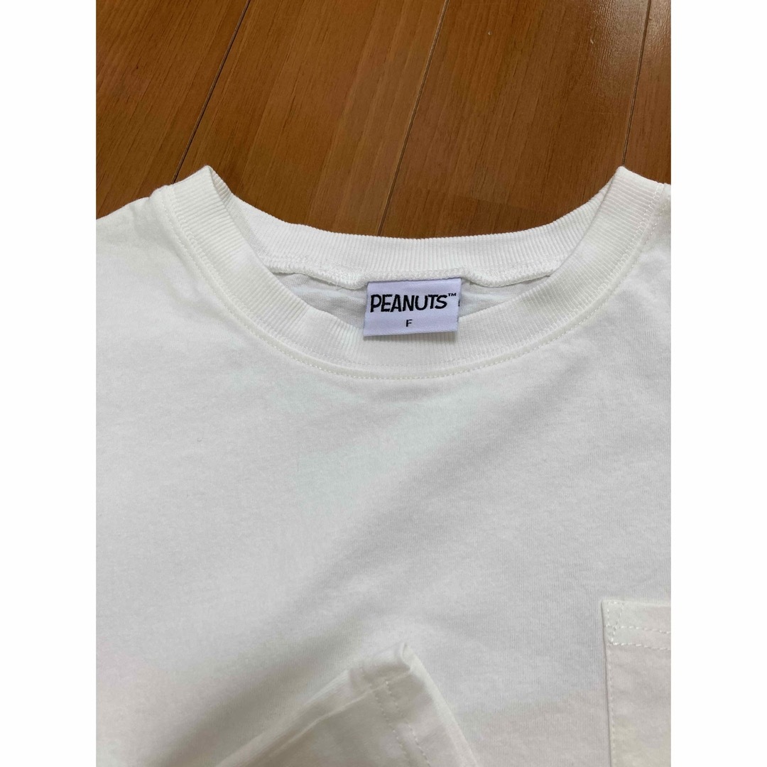 Mac-House(マックハウス)のレディース 半袖 Tシャツ スヌーピー ピーナッツ レディースのトップス(Tシャツ(半袖/袖なし))の商品写真