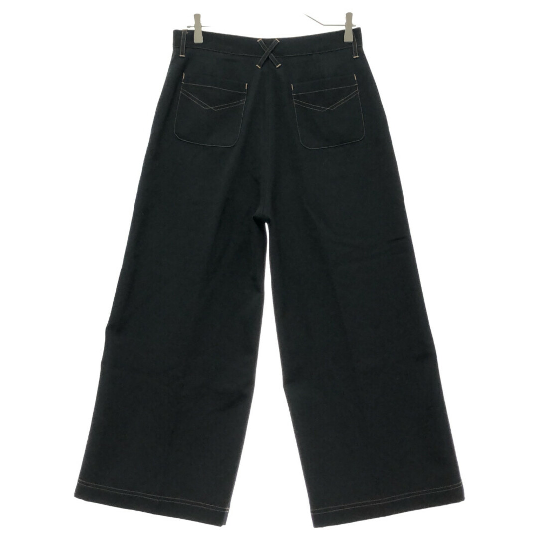 プチギフト Wales Bonner パンツ スラックス ウールコットン 黒