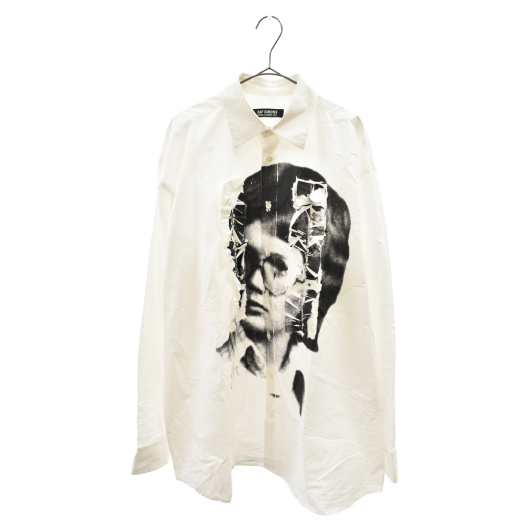 取引 RAF SIMONS ラフシモンズ 21SS Big shirt ruffles and print on