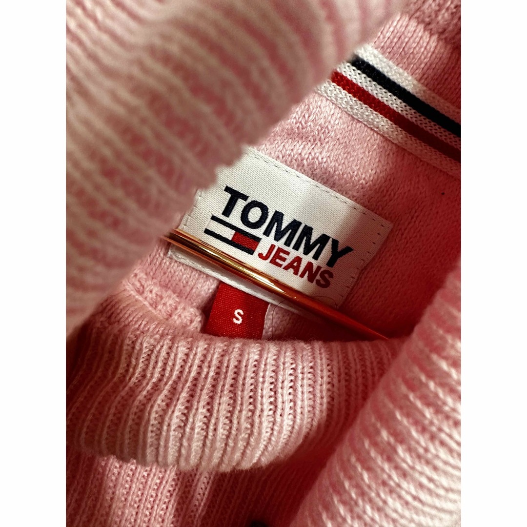 TOMMY HILFIGER(トミーヒルフィガー)のTOMMY HILFIGERピンクニット🎀💕💓💗 レディースのトップス(ニット/セーター)の商品写真
