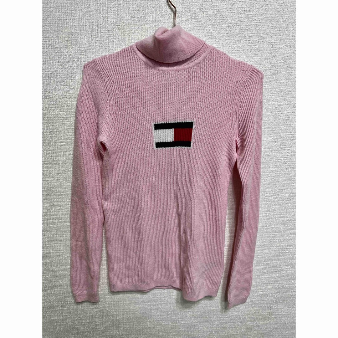 TOMMY HILFIGER(トミーヒルフィガー)のTOMMY HILFIGERピンクニット🎀💕💓💗 レディースのトップス(ニット/セーター)の商品写真