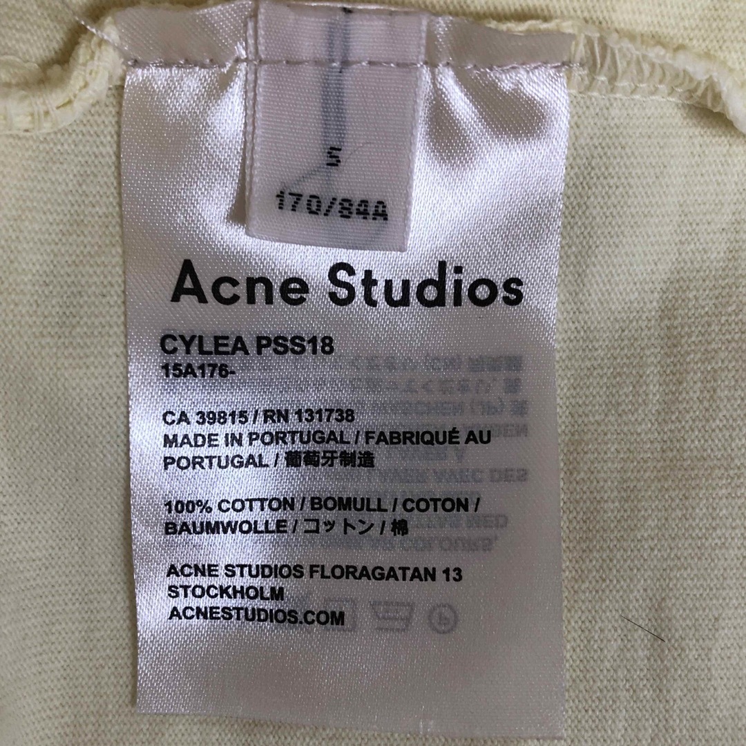 Acne Studios(アクネストゥディオズ)のAcne Studios ティシャツ レディースのトップス(Tシャツ(半袖/袖なし))の商品写真