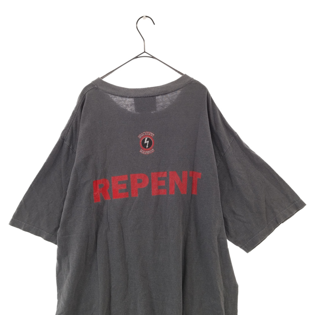 VINTAGE ヴィンテージ MARILYN MANSON REPENT Vintage T-shirt マリリン・マンソン レペントゥ ヴィンテージ Tシャツ グレー半袖Tシャツ