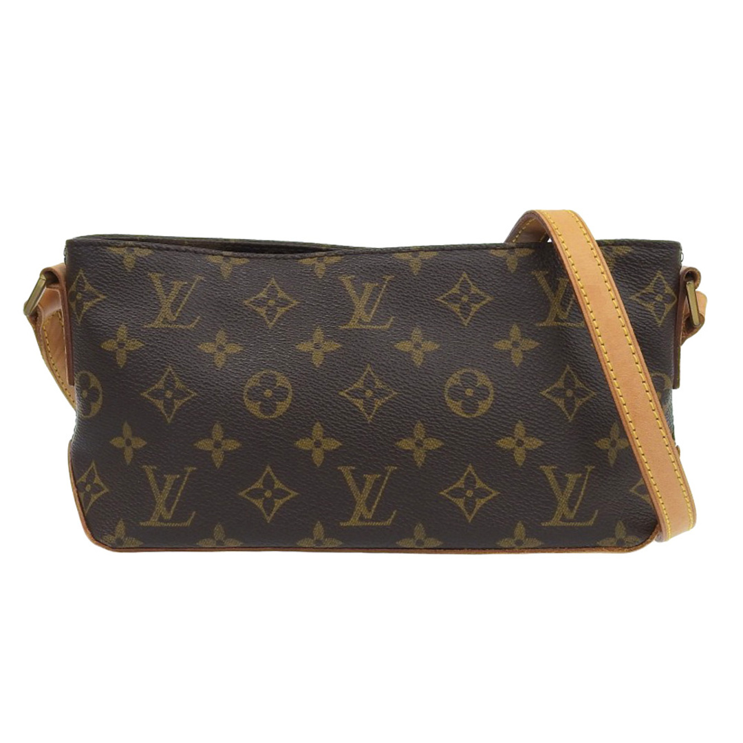 【本物保証】 ルイヴィトン LOUIS VUITTON モノグラム トロター 斜め掛け ショルダーバッグ M51240