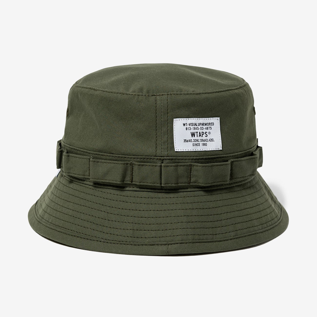 W)taps(ダブルタップス)のWTAPS JUNGLE01/HAT/COTTON.WEATHER オリーブXL メンズの帽子(ハット)の商品写真