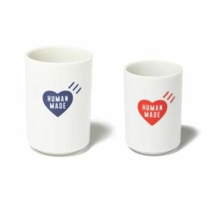 ヒューマンメイド(HUMAN MADE)の新品 HUMAN MADE MATCHING TEA CUPS SET(2P)(グラス/カップ)