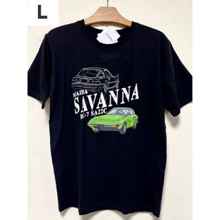 Ｔシャツ SAVANNA RX7 (新品) 半袖 Ｌ(Tシャツ/カットソー(半袖/袖なし))