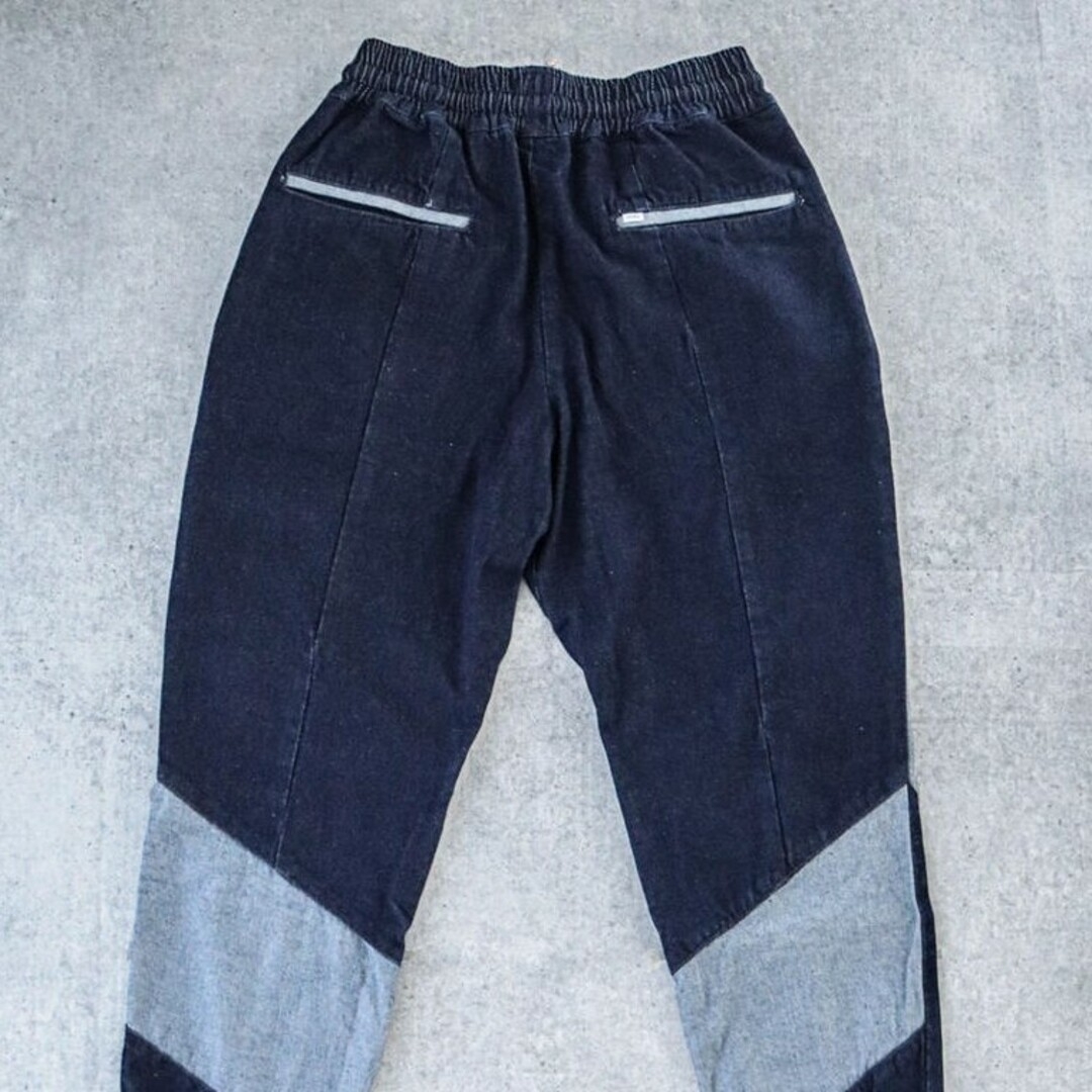 SAPEur☆DENIM TRACK PANTSサプールデニムトラックパンツLの通販 by