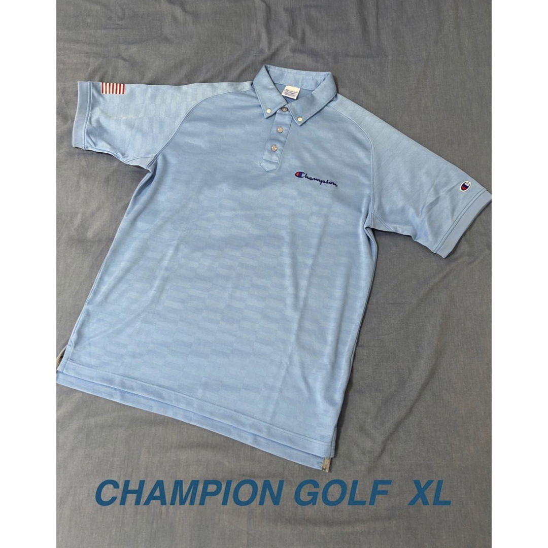 Champion(チャンピオン)のCHAMPION GOLF ボタンダウンタイプシャツ スポーツ/アウトドアのゴルフ(ウエア)の商品写真