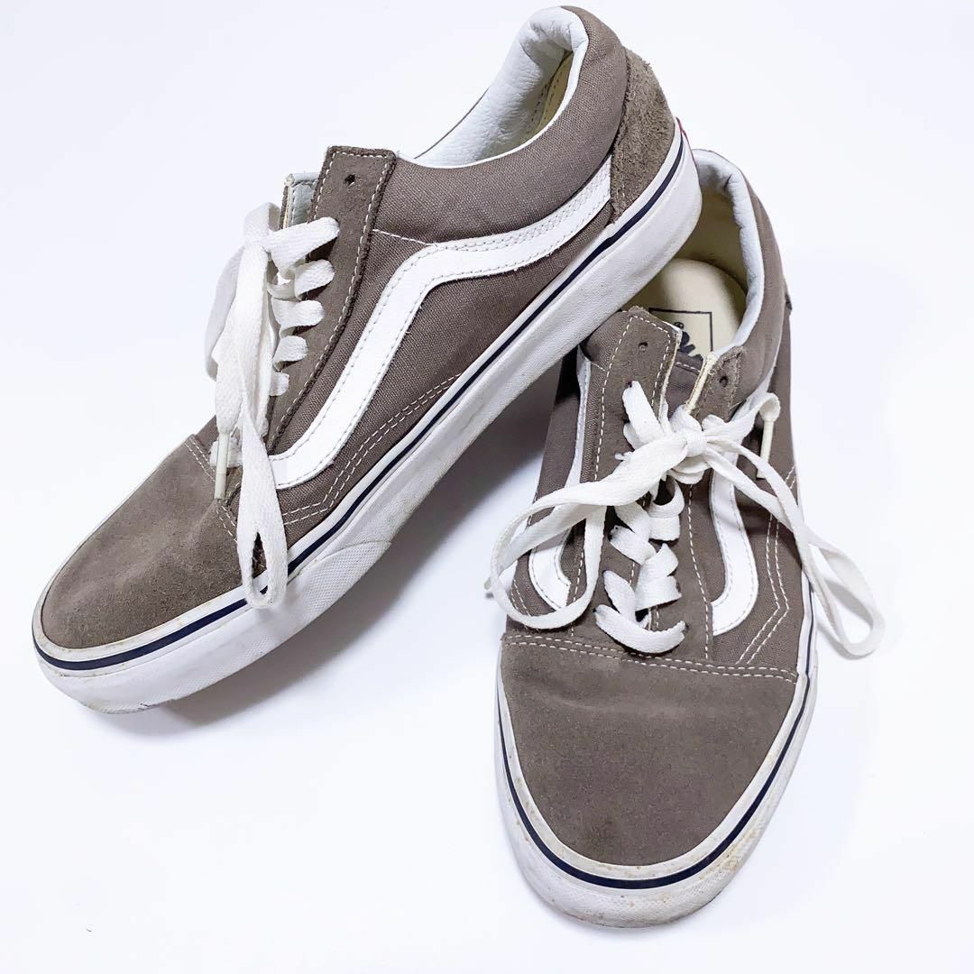 VANSバンズOLD SKOOLヴァンズオールドスクールスエードベージュ26.5