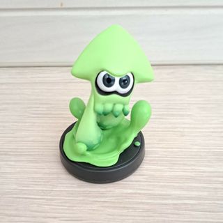 ニンテンドースイッチ(Nintendo Switch)のamiibo アミーボ スプラトゥーン イカ グリーン 美品(ゲームキャラクター)